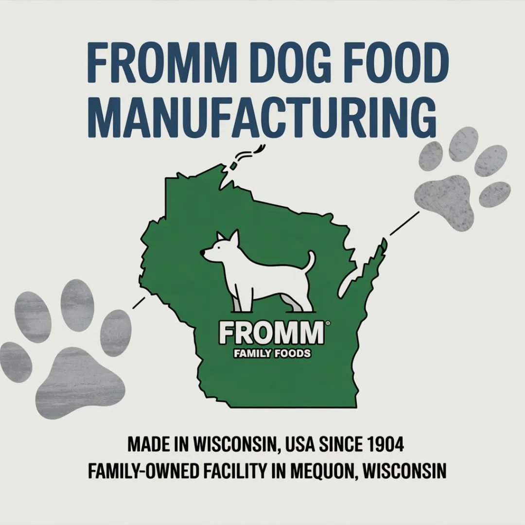 where is fromm dog food
