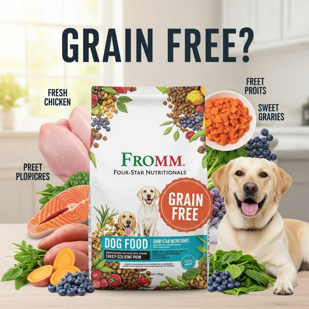 is fromm dog food grain free