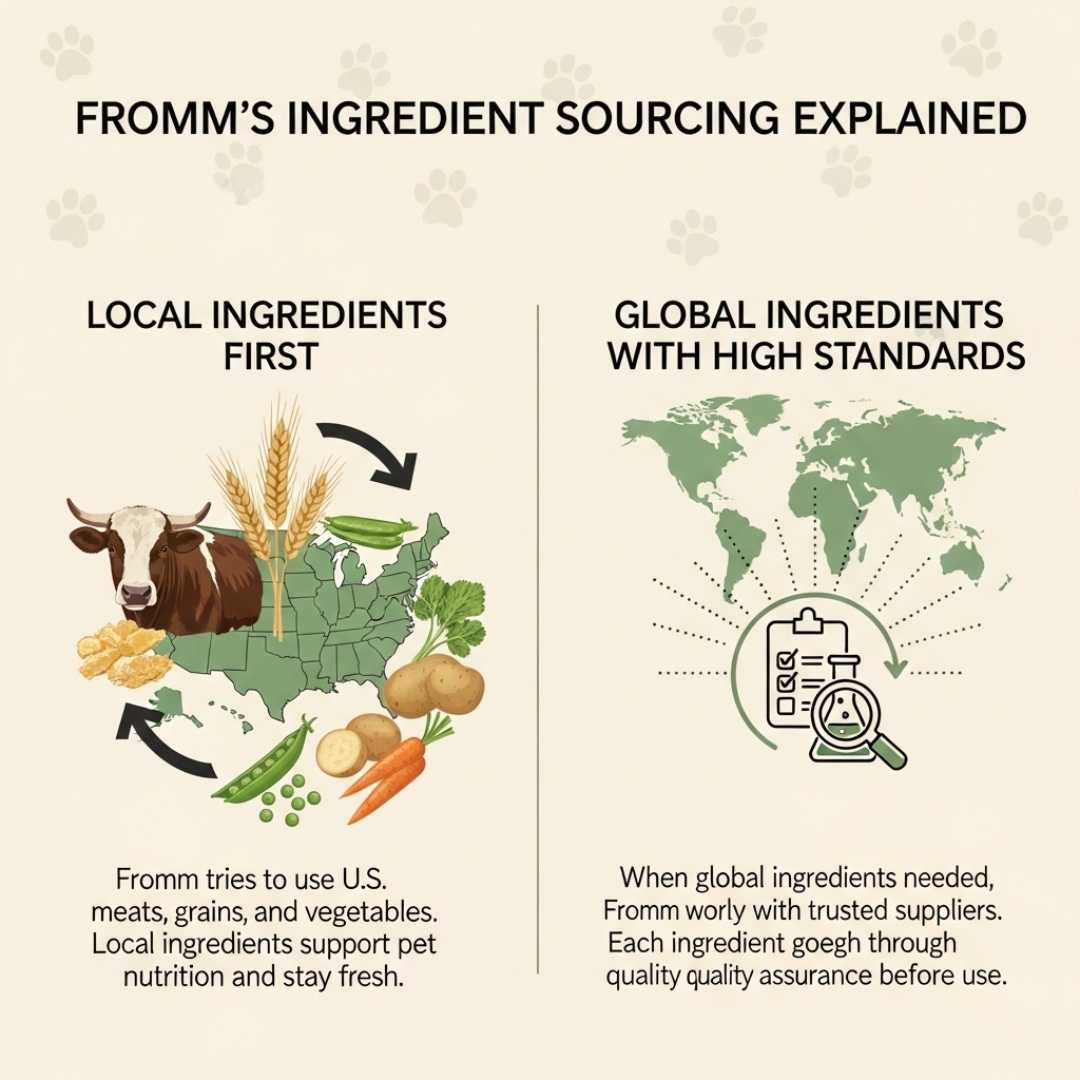 where is fromm dog food