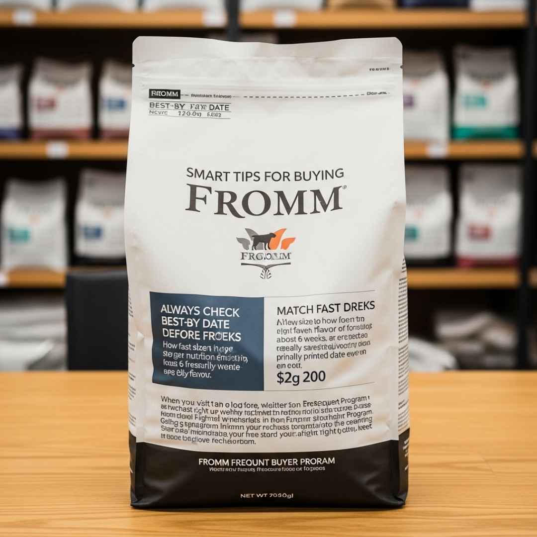 who carries fromm dog food